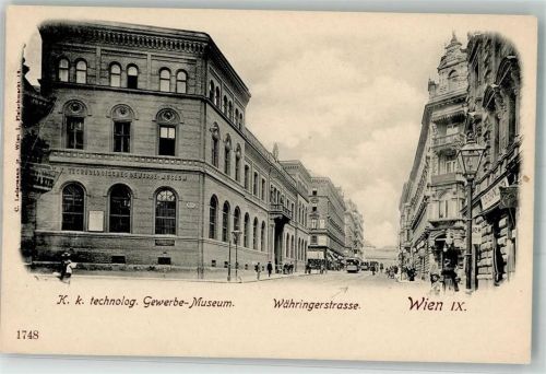 Wien Straßenbahn Währingergürtel Gewerbe-Museum