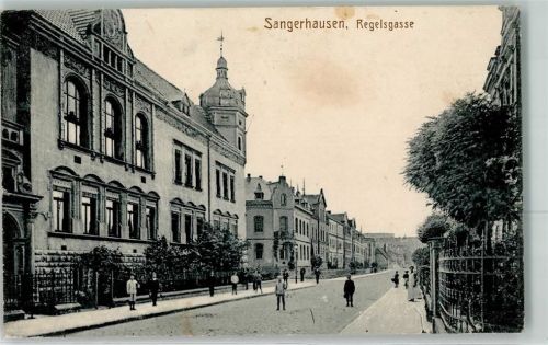 Sangerhausen 1915 Regelsgasse