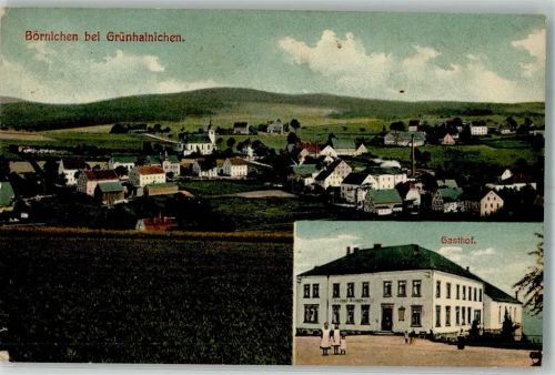Börnichen 1915 Gasthaus Börnichen