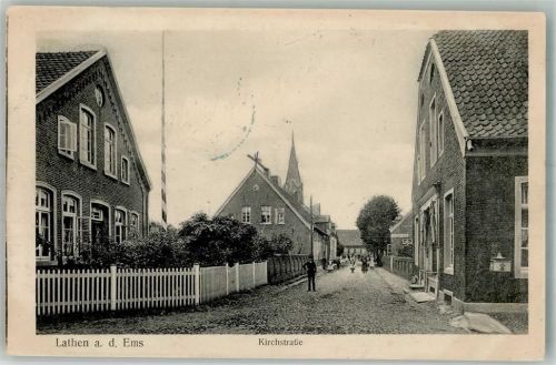 Lathen 1913 Kirchstrasse