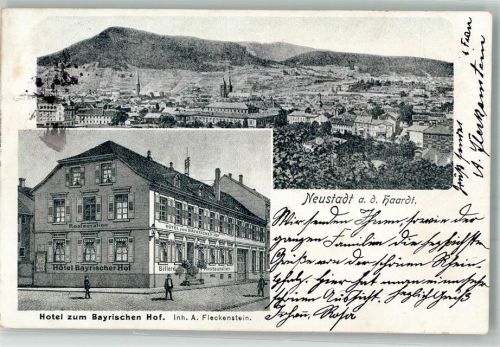 Neustadt 1906 Hotel zum Bayrischen Hof