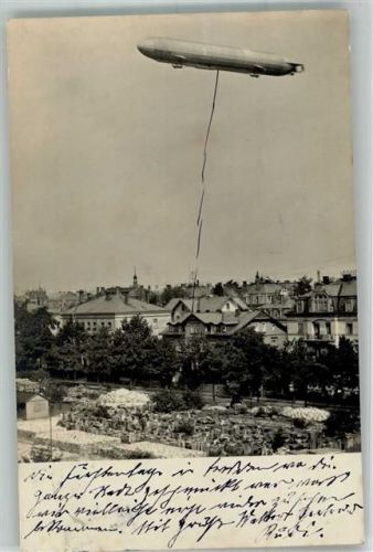 Dresden 1912 Luftschiff