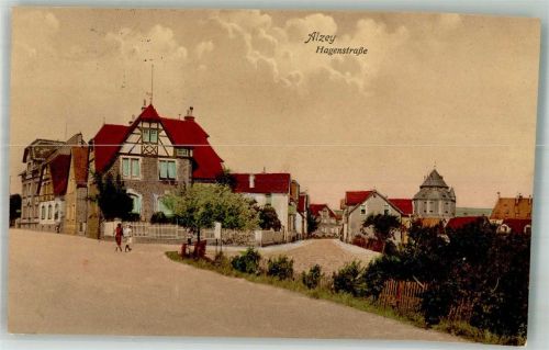 Alzey 1918 Hagenstrasse