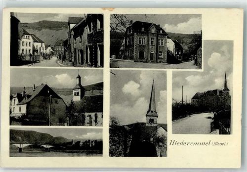 Niederemmel Mehrbildkarte