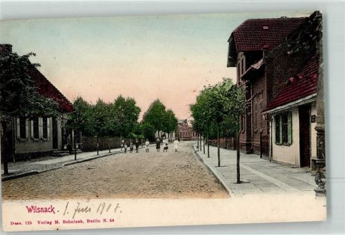 Bad Wilsnack 1908 Dorfstraße