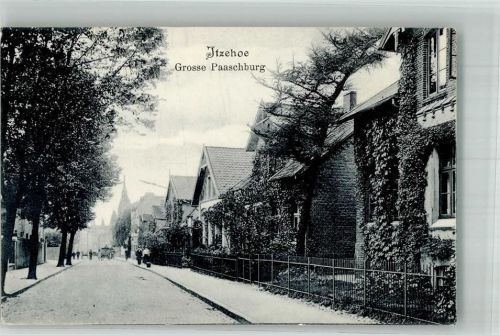 Itzehoe 1908 Grosse Paaschburg