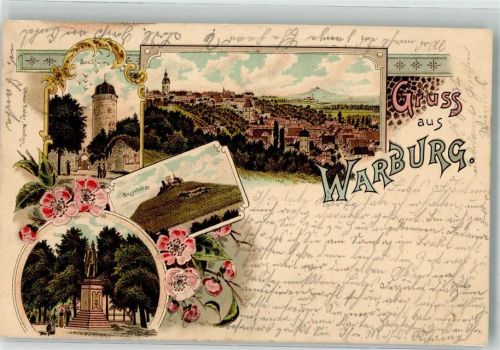 Warburg 1899 Sackturm Degenberg Denkmal