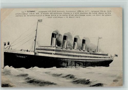 1912 gesunken BOAKC