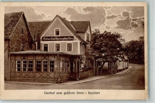 Buchfart 1924 Gasthaus zum goldenen Stern