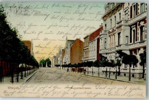 Rheydt 1904 Augustastraße