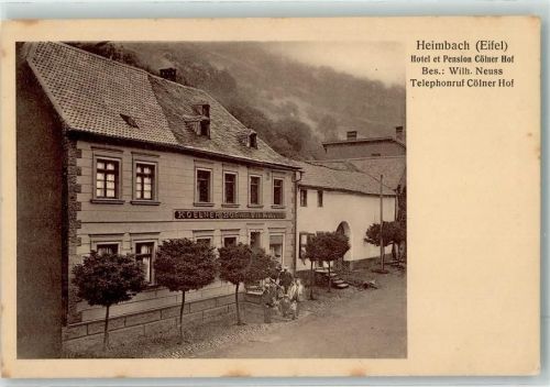 Heimbach Hotel Pension Kölner Hof Wilh. Neuss