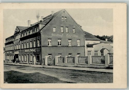 Thum Gasthaus Elysium Bahnpost Cranzahl-Oberwiesenthal