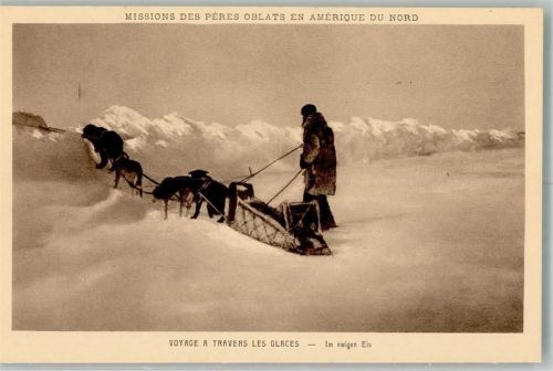 Missions des Peres Oblats en Amerique du Nord Schlittenhunde
