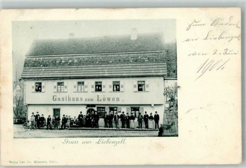 Bad Liebenzell 1901 Gasthaus zum Löwen
