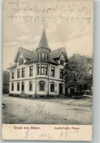 Heyen 1908 Gasthaus Pieper
