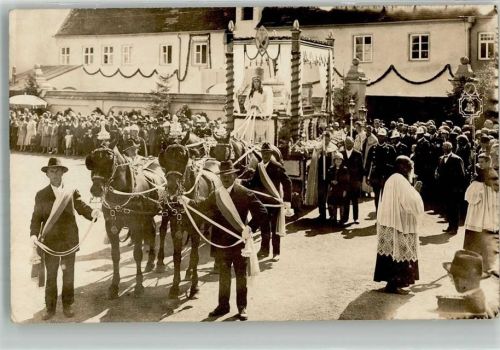 Altötting Seligsprechungsfeier für den seligen Bruder Konrad von Altötting Sarg-Kutsche