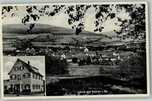 Eschau Gasthaus zur Eisenbahn