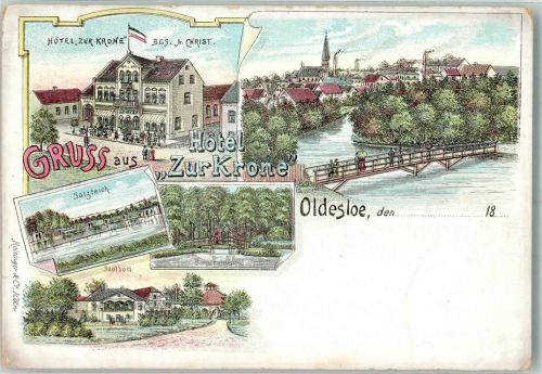 Bad Oldesloe Hotel Krone Salzteich Bürgermeister-Insel Soolbad