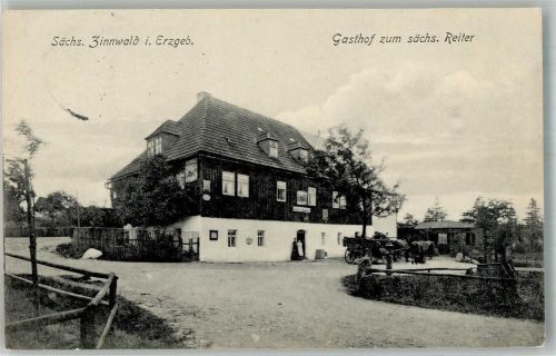 Zinnwald-Georgenfeld Gasthaus zum sächsischen Reiter
