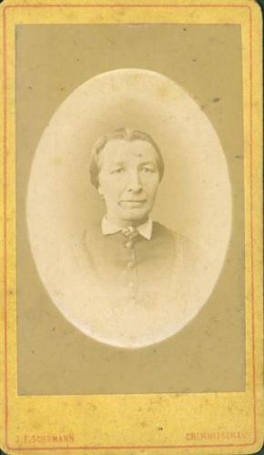Crimmitschau Frau Atelier J. F. Schumann