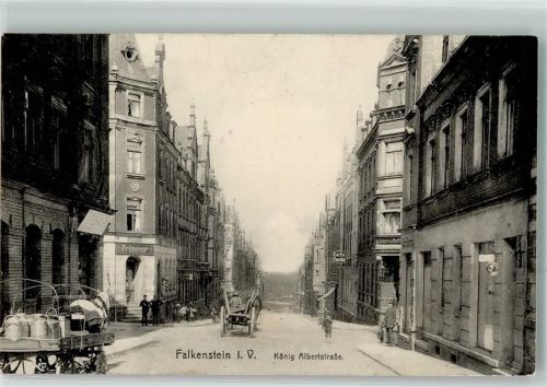 Falkenstein 1917 König Albertstraße