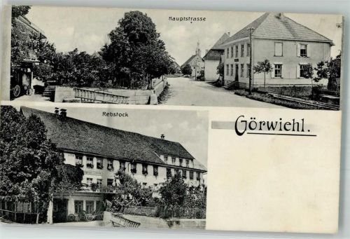 Görwihl Hauptstraße Gasthaus Rebstock