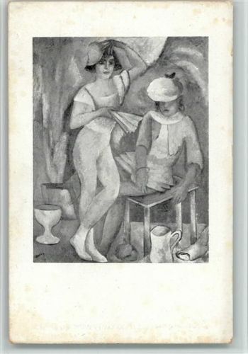 Eberz Josef Zirkusmädchen Neue Kunst Hans Goltz um 1920