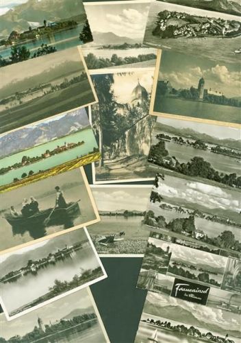 Chiemsee Lot mit 21 AK Fraueninsel