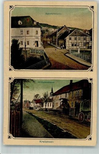 Kreiensen 1910 Bahnhofstrasse Wilhelmstrasse