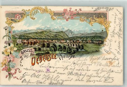 83236 W8212 Übersee 1899 Lithographie