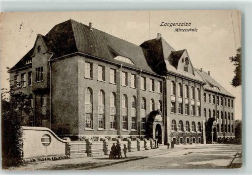 Bad Langensalza 1916 Mittelschule