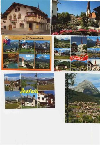 Seefeld Lot mit 6 div. AK