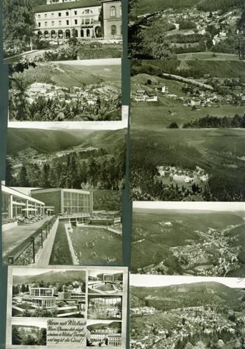 Bad Wildbad Lot mit 27 AK Original aus dem Archiv des Metzverlages wenige mehrfach