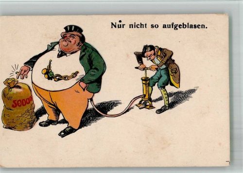 Satire Nur nicht so aufgeblasen