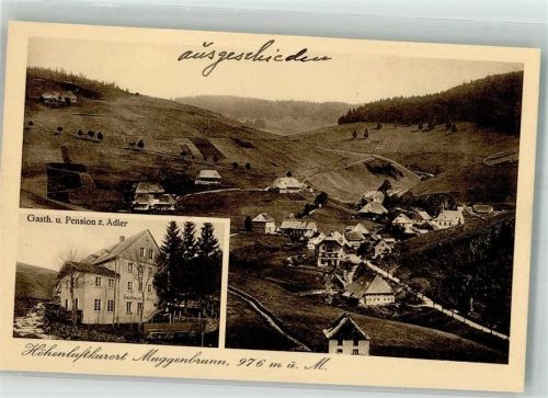Muggenbrunn Gasthaus-Pension zum Adler Schwarzwälder Bauernhöfe