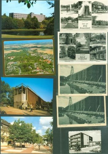 Bad Sassendorf Lot mit 16 AK und 1 Foto