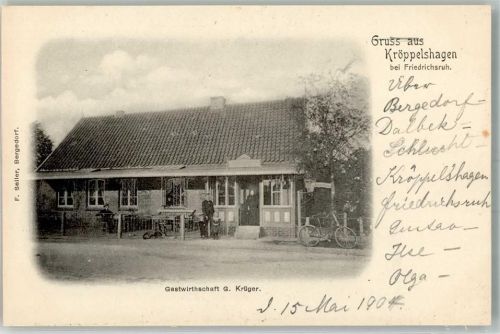 Kröppelshagen-Fahrendorf Gasthaus Krüger Fahrrad