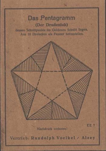 Bastel-AK, Teile ausbrechbar, Das Pentagramm