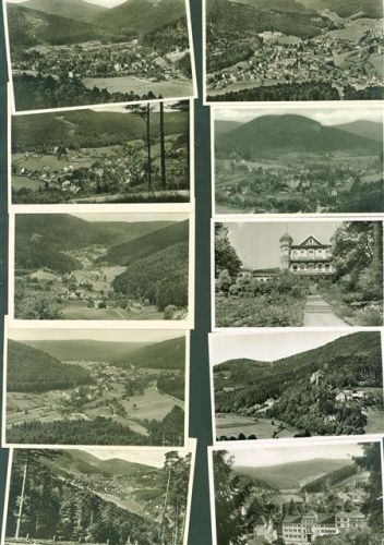 Bad Herrenalb Lot mit 24 AK wenige mehrfach