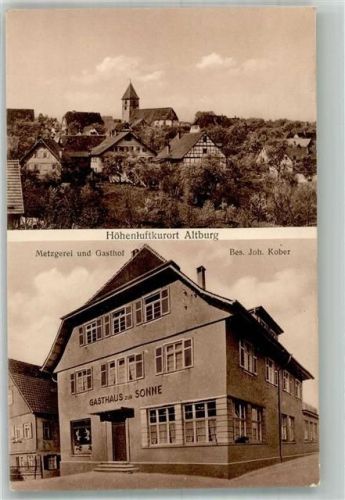 Altburg Gasthaus-Metzgerei zur Sonne