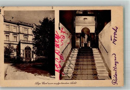 Frankfurt 1932 Loge Carl zum aufgehenden Licht , Mozartplatz