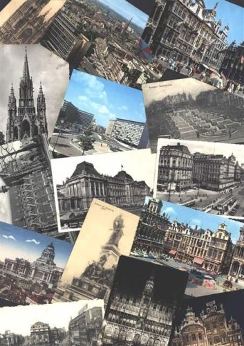 Brüssel Lot mit 41 div AK