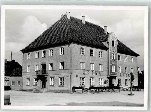 Freilassing Hotel Krone Ort handschriftlich