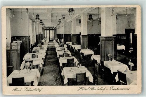 Bad Salzschlirf Hotel Badehof Gasthaus Gastraum