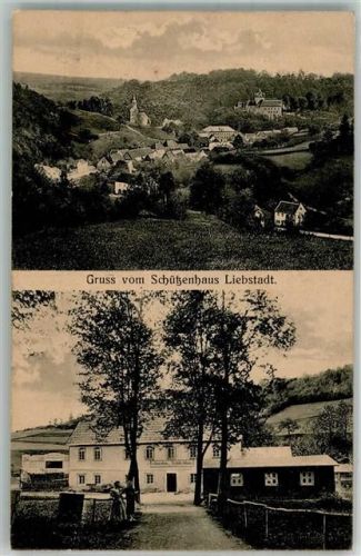 01825 O8301 Liebstadt 1911 - Gasthaus Schützenhaus