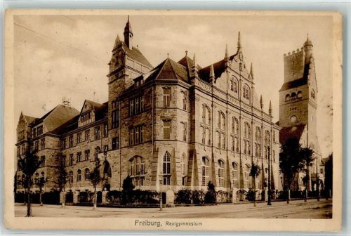 79098 W7800 Freiburg im Breisgau 1911 - Realgymnasium
