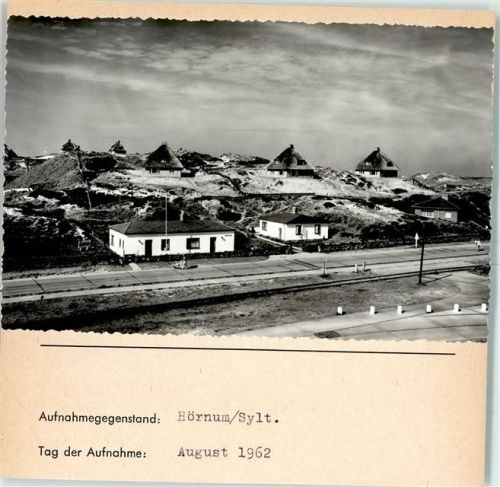 Hörnum Foto montiert auf Karton