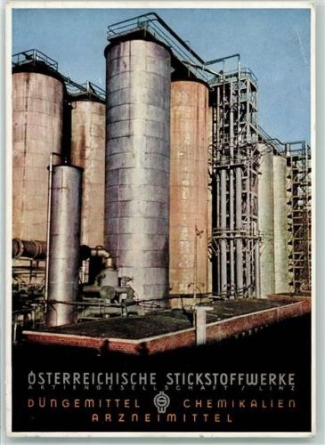 Linz Österr. Stickstoffwerke Chemikalien Arzneimittel AK