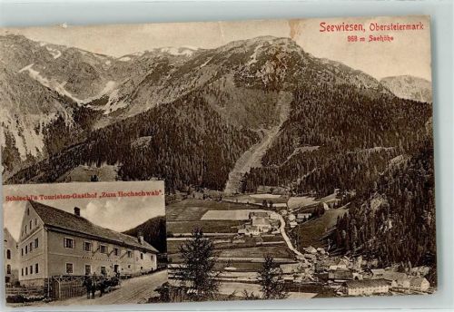 Seewiesen Touristen Gasthaus zum Hochschwab Schlechl Kutsche