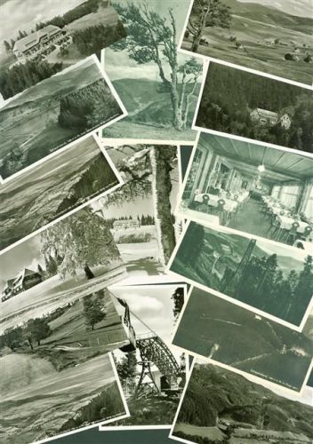 Schauinsland Lot mit 29 AK Verlag Metz